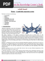 A Multi-Link Suspension System PDF