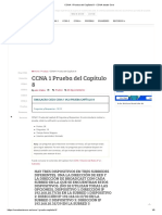 CCNA 1 Prueba Del Capítulo 8 - CCNA Desde Cero PDF