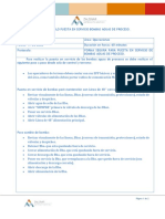 Protocolo Puesta en Servicio Bombas Aguas de Proceso.