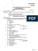 EM-I University QP PDF