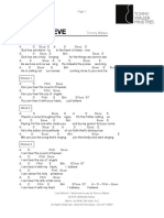 Just Believe Chord Lyric Chart