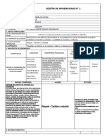 1° SESIÓN 2do MATEMATICA