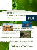 COVID-19 (Corona Virus Disease 2019)