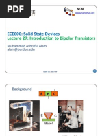 Principles of Semiconductor Devices-L27