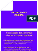 Metabolismo Mineral (Bioq Aplicada)