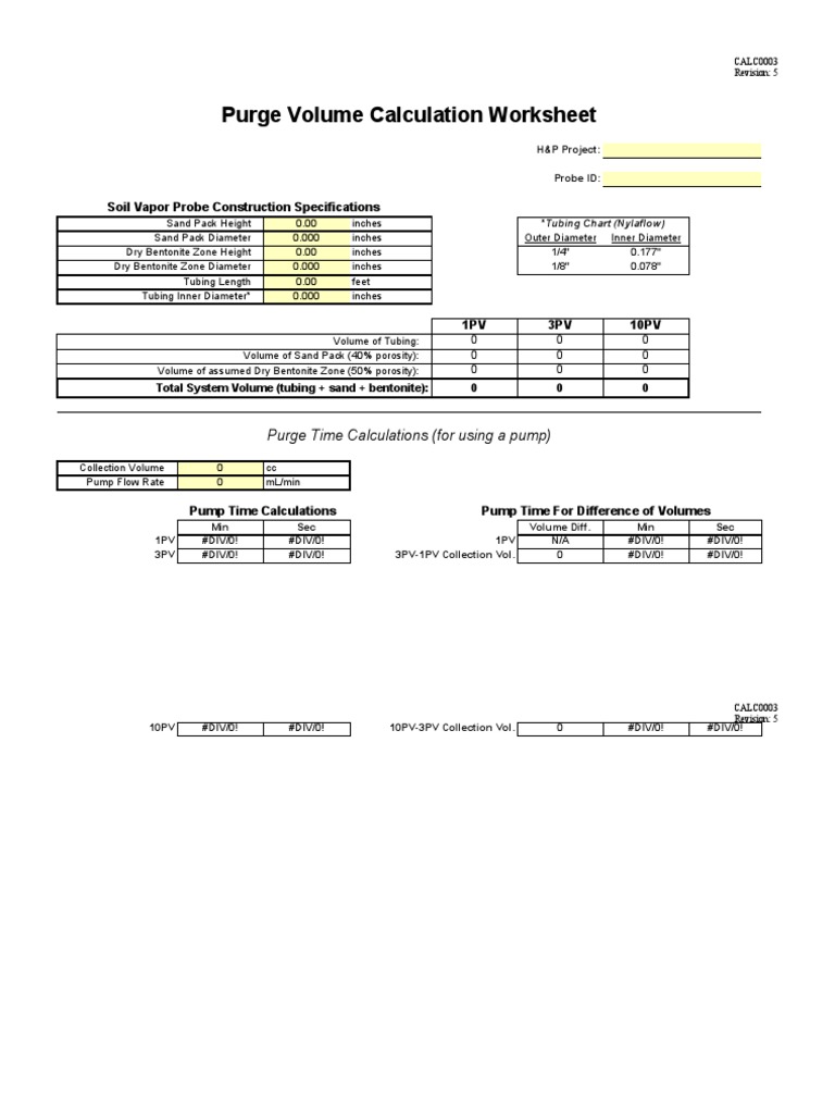 Calc003 HP PV Calculation Spreadsheet Rev5 | PDF | Mechanical ...
