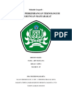 Makalah Pengaruh Perkembangan Teknologi PDF