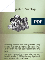 Bab 1 Sejarah Dan Definisi Psikologi