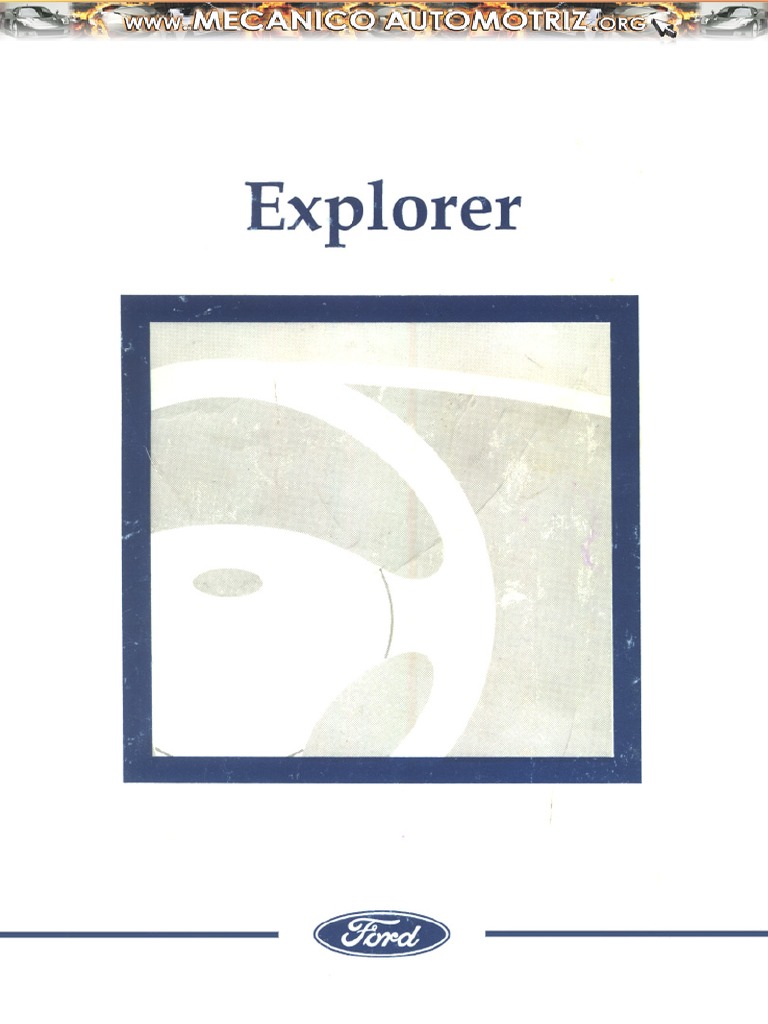 2000 FORD EXPLORER REPAIR MANUAL PDF visual data 7