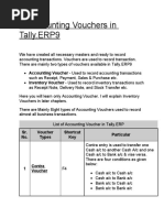 Tally ERP 9 Basic Course Overview | PDF | Debits And Credits ...