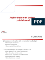 Atelier Budget Prévisionnel