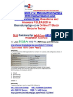 Braindump2go MB2-712 PDF Dumps & MB2-712 VCE Dumps 50q Download PDF