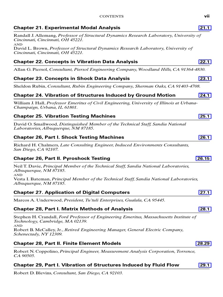 Shock & Vibration Handbook (1) 8 PDF PDF Engineering Science