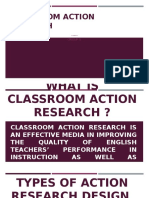Classroom Action Research: Group 5