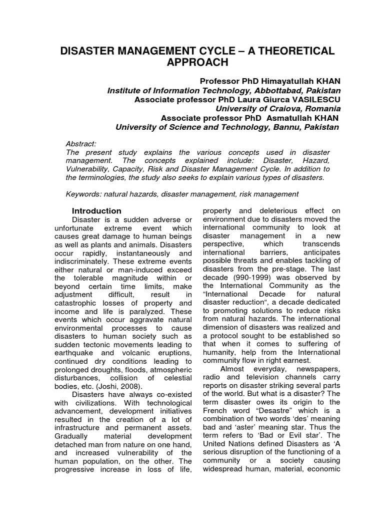 2008 6 Pdf Pdf Hazards Emergency Management