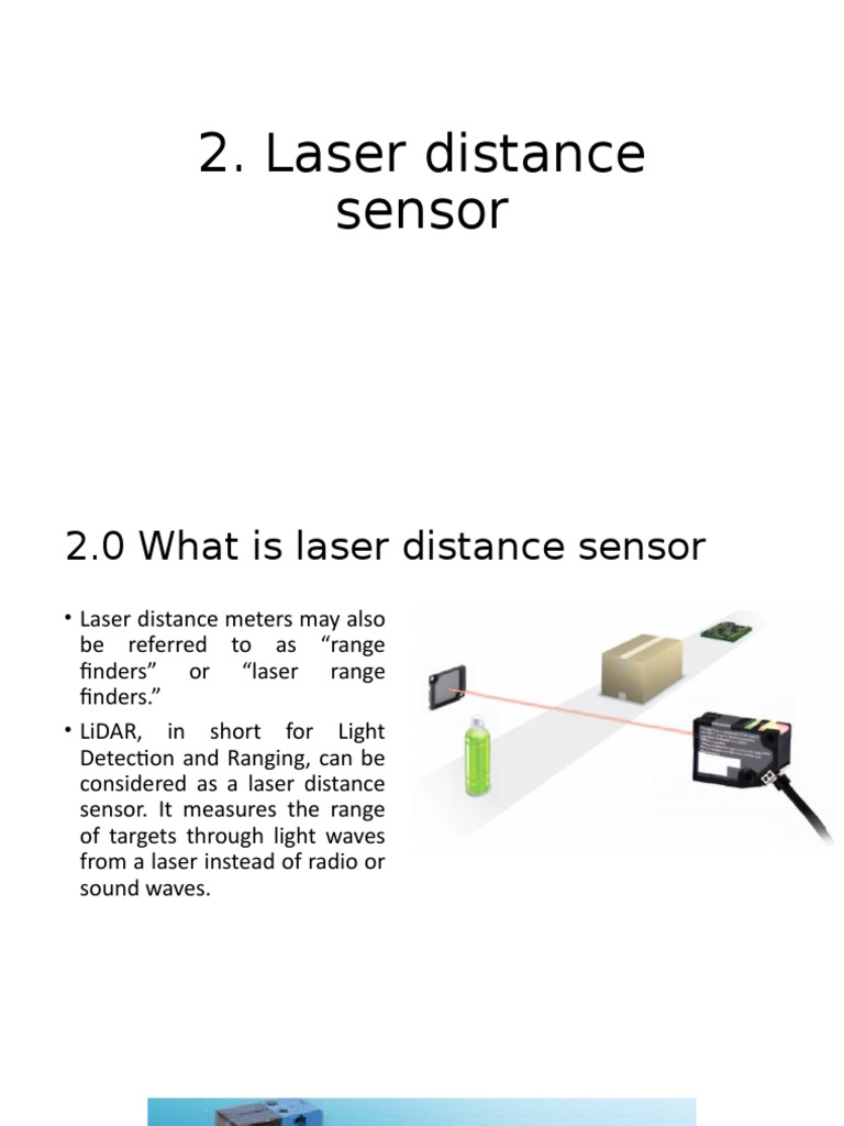 Laser Distance Sensor | PDF | Science & Mathematics | Computers