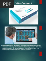 VitalPatch Biosensor and VistaTablet Monitor