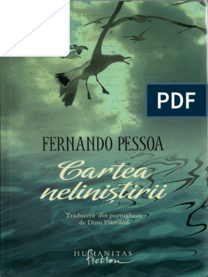 Optimal logic Ringlet Fernando Pessoa - Cartea Nelinistirii PDF | PDF