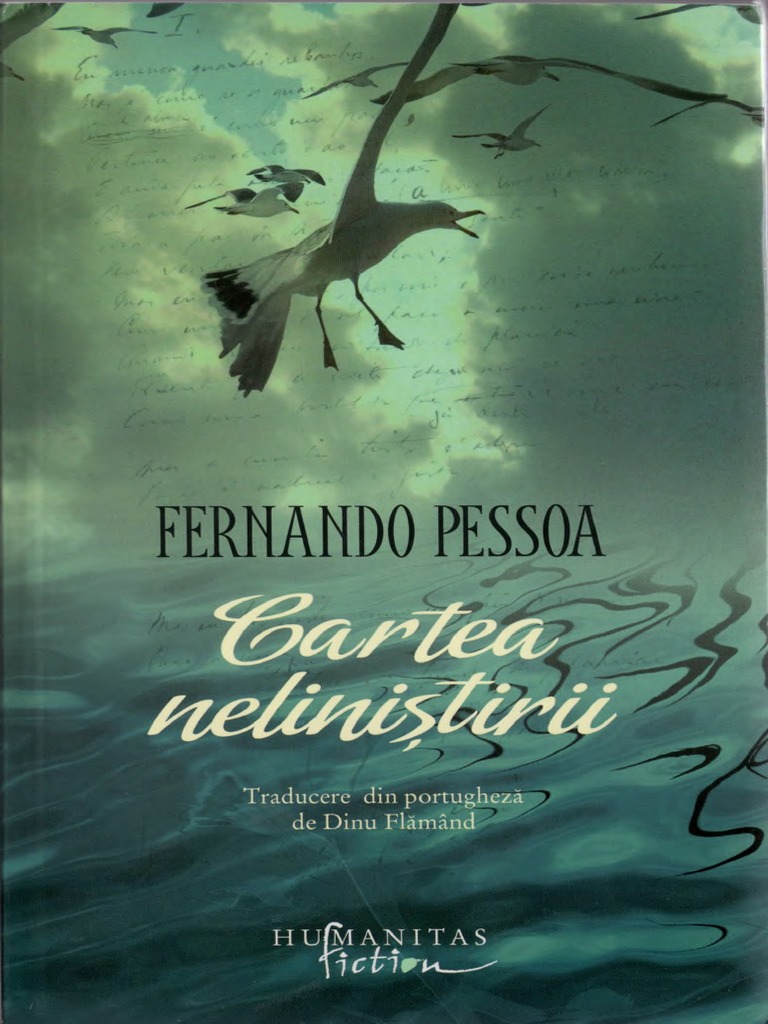 downpour Advertiser Honesty Fernando Pessoa - Cartea Nelinistirii PDF | PDF