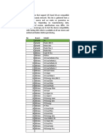 Compatible Devices List v.1.2 PDF