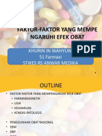 Faktor-Faktor Yang Mempengaruhi Efek Obat