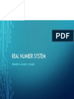 Math18-Real Number System