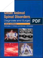 Small Animal Spinal Disorders Diagnosis and Surgery, 2nd Edition (Vetbooks - Ir)