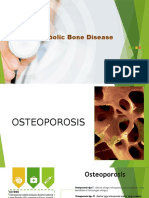 OSTEOPOROSIS DAN PENYAKIT TULANG