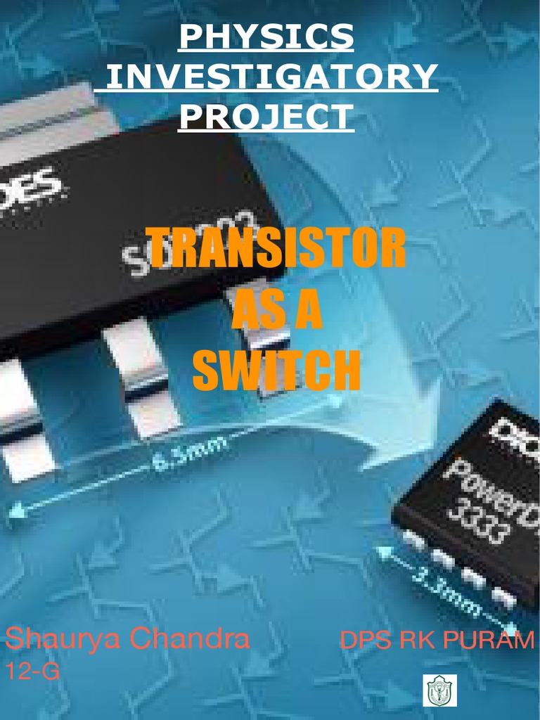 Transistor as a Switch Project | PDF