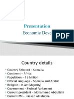 Presentation Economic Development
