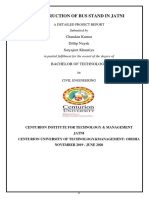 DPR of Jatni Bus Stand PDF