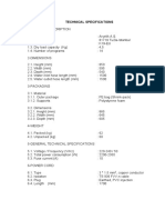 Technical Specifications