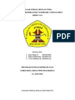 Telaah Jurnal Dengan Tema Middle East Respiratory Syndrome-Coronavirus (Mers-Cov)