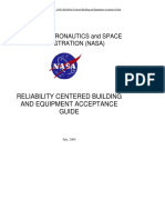 National Aeronautics and Space Administration (Nasa) : Reliability Centered Building and Equipment Acceptance Guide