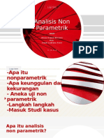 Analisis Non Parametrik