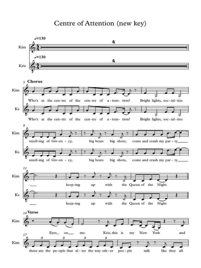 Centre Of Attention Excerpt PDF