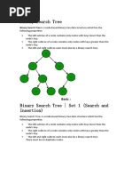 Binary Search Tree