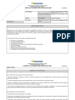 Formato de Planeación Pedagógica Ain:: Versión: 01 Código GS - FC.217