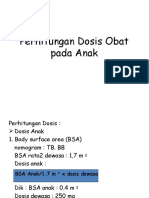 Perhitungan Dosis Obat Pada Anak