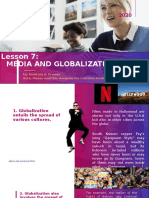 Lesson 7 Media and Globalization