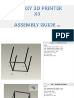 Tronxy X5 Assemble English User Manual