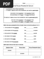 writing plural possessive nouns pdf pdf plural noun
