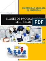 Planes de programa de Seguridad