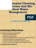 Environmental Cleaning, Disinfection and Bio-Medical Waste Management