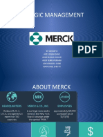 Merck and Co Value Chain Analysis