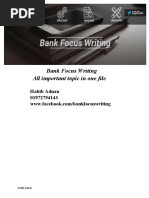 Bank Focus Writing (All Important in One) PDF