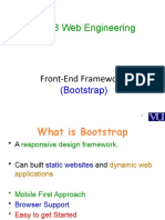 CS428 Web Engineering: Front-End Framework