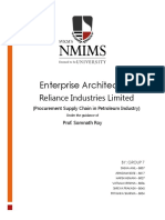 Enterprise Architecture: Reliance Industries Limited