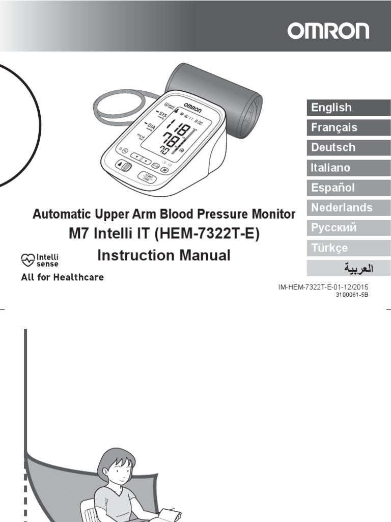 Instruction Manual English/Espan Silver Upper Arm Blood Pressure