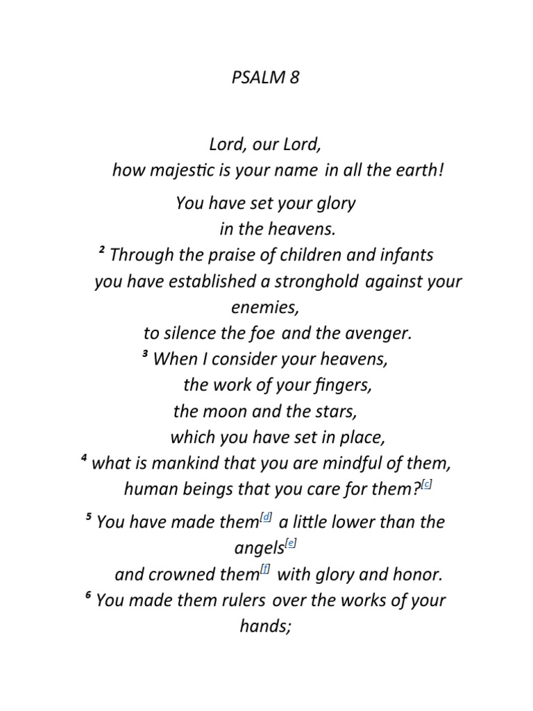 psalm-8-pdf